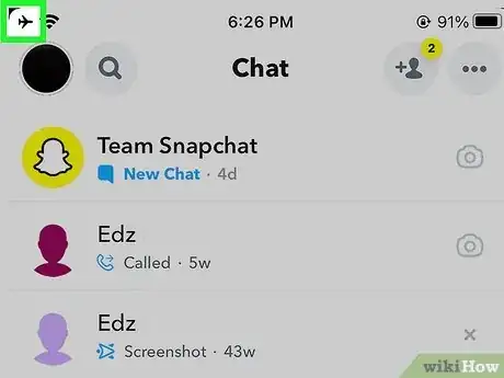 Image titled Screenshot a Snapchat Step 6