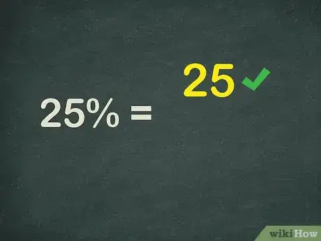 Image titled Convert a Percentage to a Fraction Step 1
