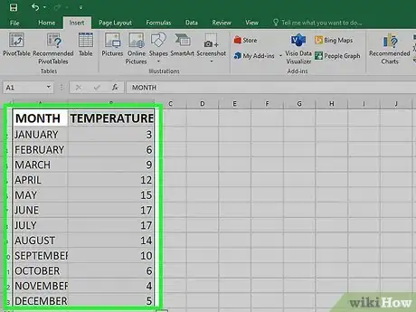 Image titled Make a Bar Graph in Excel Step 5