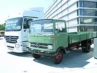 Pre-facelift Mercedes-Benz LP&nbsp;608 (1965)