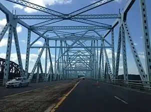 The view on the bridge