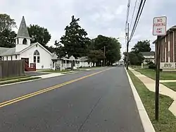 Street in Runnemede, October 2018