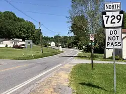 Tyrone Pike (PA 729) in Glen Hope