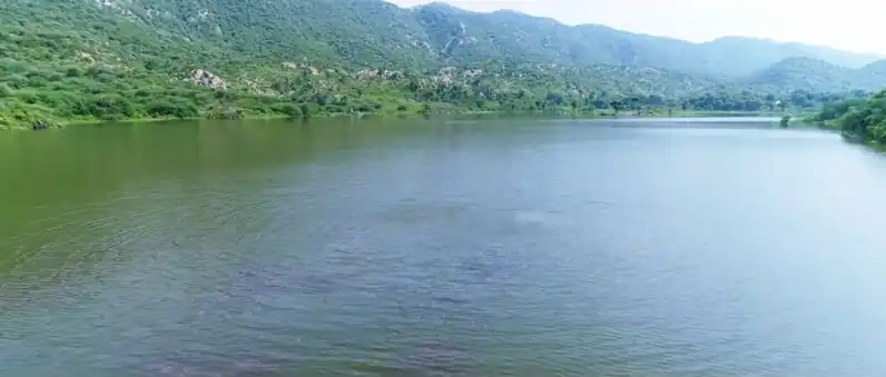 Water Storage inside the Dam.