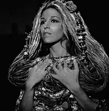 The actress Anna Maria Gherardi