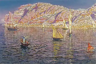 Seascape View of Palma de Mallorca (c.1910)