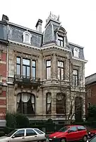 Eclectic mansion on Van Putlei in Antwerp