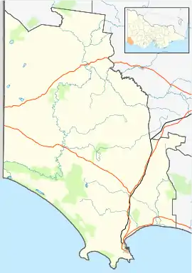 Portland is located in Shire of Glenelg