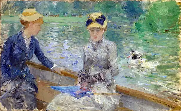 Jour d'été (Summer's Day) (1879)Berthe Morisot