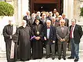 Archbishop Sebouh with representatives of Istanbul Armenian Community