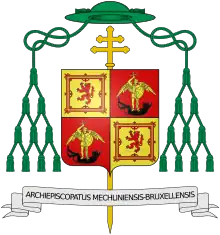Coat of arms of the Archdiocese of Mechelen–Brussels