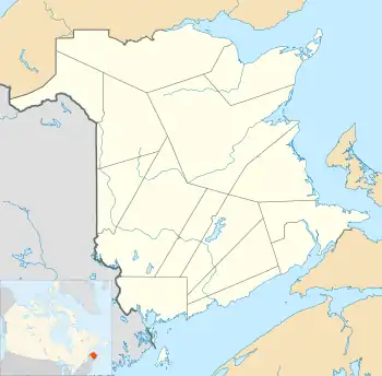 Greater Fredericton is located in New Brunswick
