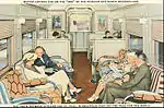 Lounge car, c. 1930s.