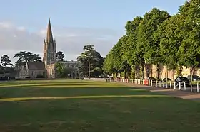 Witney, the largest settlement and administrative centre of the district.