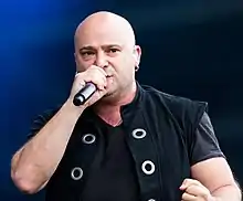 Draiman performing in 2016