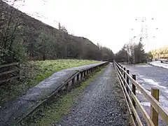 Disused platform in 2012