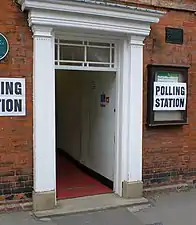 Use as a polling station (2007)