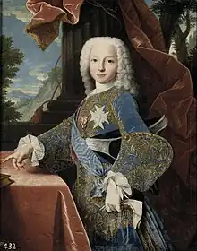 Philip I of Parma as a child