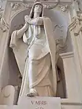 Statue of the Virgin Mary.