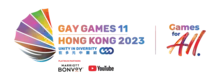 Gay Games 11 Hong Kong 2023 Logo — Games for All.