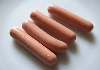 Vegetarian hot dogs