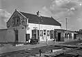 Former railway station building (demolished)