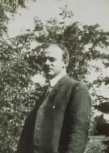 Photograph of Harry L. Garrigus c. 1913