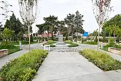 The parк named after Murtuza Muкhtarov in Amirjan