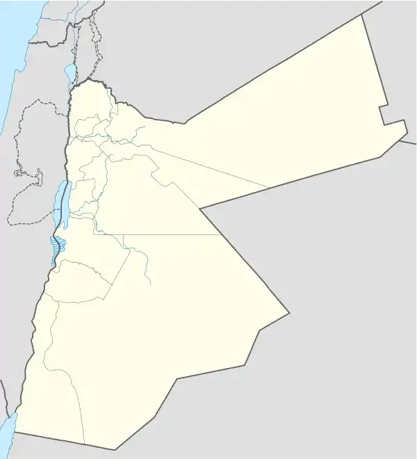 Antigonid–Nabataean confrontations is located in Jordan