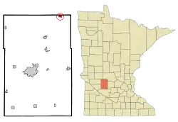 Location of Regal, Minnesota