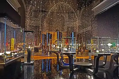 Entrance to the Al Thani Collection at the Hôtel de la Marine