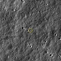 LRO views LADEE at a distance of 9 km (5.6 mi)