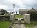 Lych gate at Cubert Church
