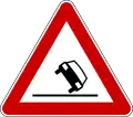Roiling or slipping vehicle