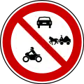 No motor and animal-drawn vehicles