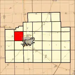 Location in McLean County