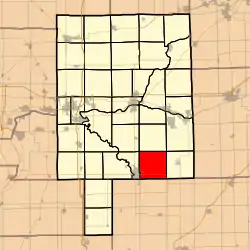 Location in LaSalle County