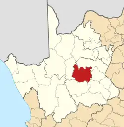 Location in the Northern Cape