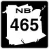 Route&nbsp;465 marker
