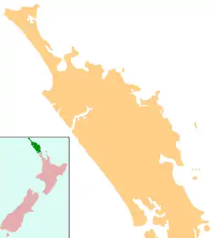 Location of Lake Rotomata