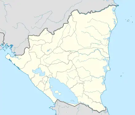Rivas is located in Nicaragua