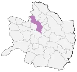 Location of Nishapur County in Razavi Khorasan province