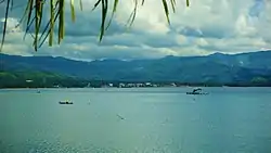 Skyline from the shore