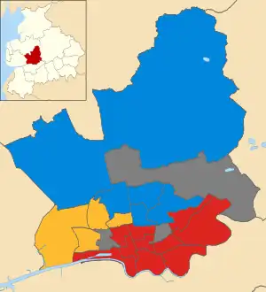2006 results map