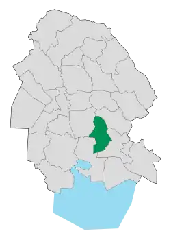 Location of Ramshir County in&nbsp;Khuzestan&nbsp;province