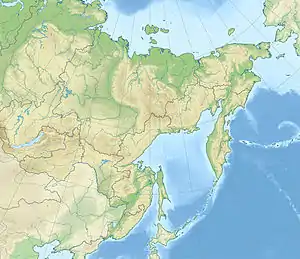 Olyutor Range is located in Far Eastern Federal District