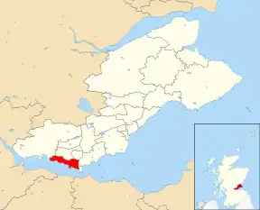 Location of the ward