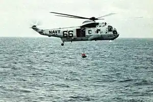 Helicopter 66 pictured in 1969