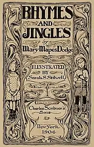 Rhymes and Jingles, book cover design, 1904