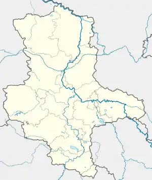 Halle (Saale) is located in Saxony-Anhalt